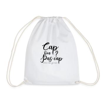 Parrain cap ou pas cap ? - Sac de sport léger - blanc - Devant