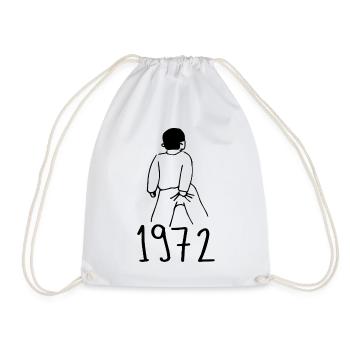 1972 Anniversaire 1972 - Sac de sport léger - blanc - Devant