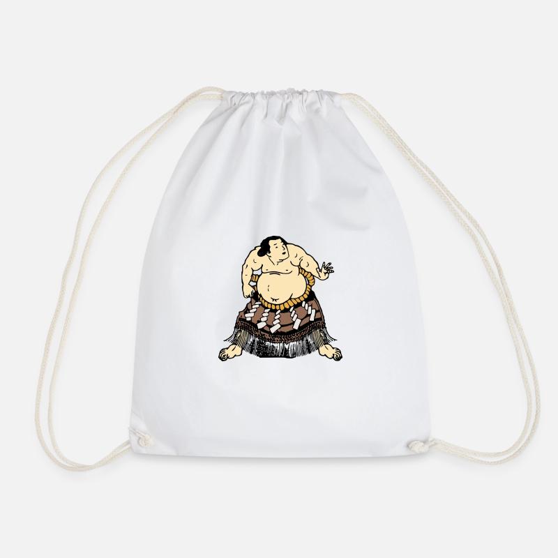 Sumo Ringer - Turnbeutel - Weiß