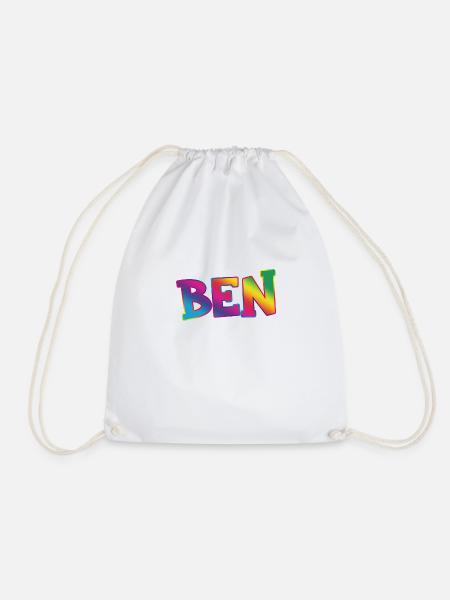 Ben - Turnbeutel - Weiß