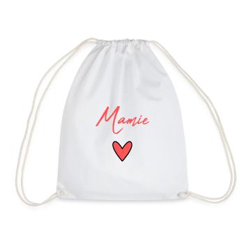 GRANNY. MOTHER'S DAY. HAPPY BIRTHDAY GRANDMA. I LOVE YOU - Drawstring Bag - white - Front