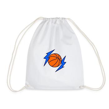 Basketball Lightning - Turnbeutel - Weiß - Vorne
