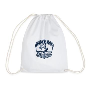 Ammersee Wingfoil Club Logo - Turnbeutel - Weiß - Vorne