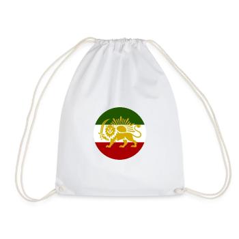 Freies Iran - Turnbeutel - Weiß - Vorne