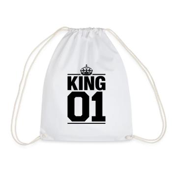 King 01 - Sac de sport léger - blanc - Devant
