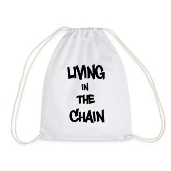 Living in the chain - Sac de sport léger - blanc - Devant