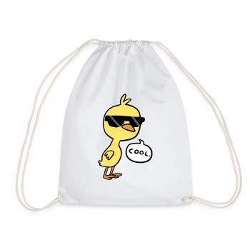 Cool Chick - Turnbeutel - Weiß - Vorne
