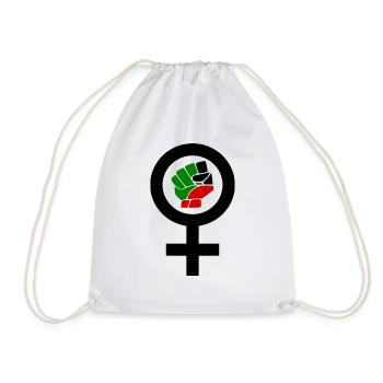 Women life freedom - Turnbeutel - Weiß - Vorne