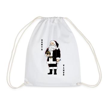 I Got Santa Ver 2 - Drawstring Bag - white - Front