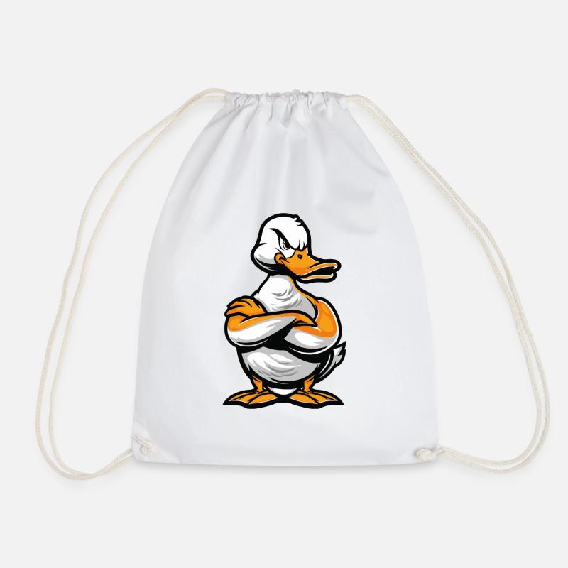 ente - Turnbeutel - Weiß