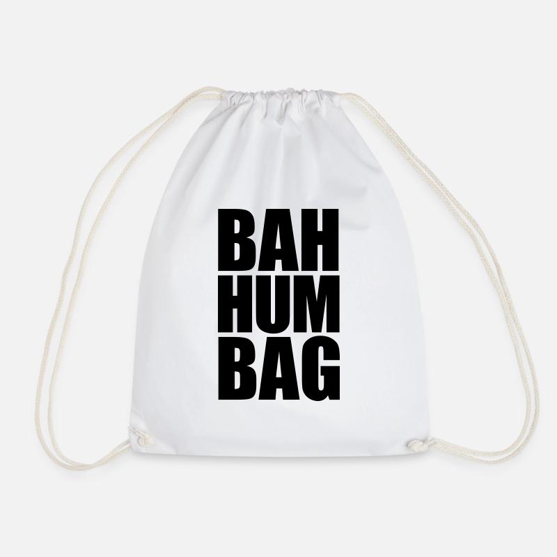 bahhumbag - Drawstring Bag - white