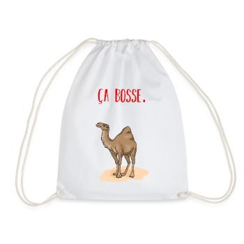 It works - Drawstring Bag - white - Front