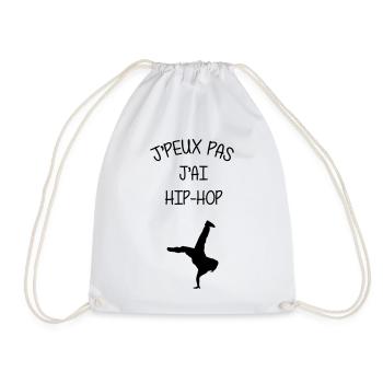 Hip-Hop / Rap / Instrument de Musique / Hip Hop - Sac de sport léger - blanc - Devant