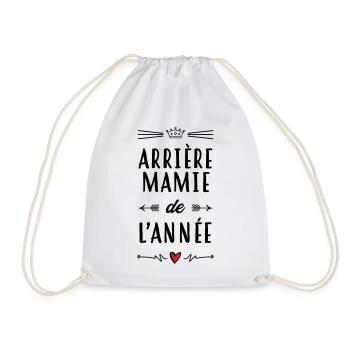 Arrière Mamie Mamy Grand-Mère Grand Mere - Drawstring Bag - white - Front