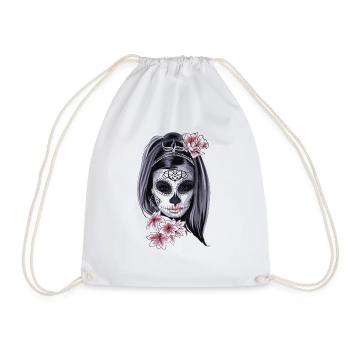 La Muerte - Turnbeutel - Weiß - Vorne