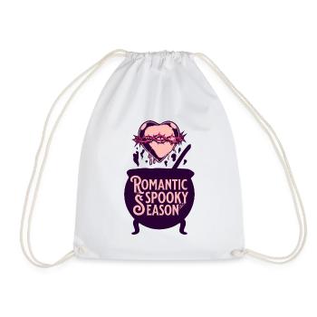 Fête D'Halloween Romantique Et Effrayante Sorcière - Sac de sport léger - blanc - Devant
