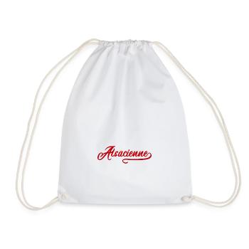 Alsacienne - Sac de sport léger - blanc - Devant