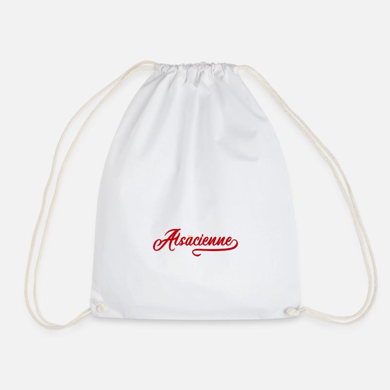 Alsacienne - Sac de sport léger - blanc