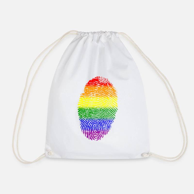 Pride ID - Drawstring Bag - white