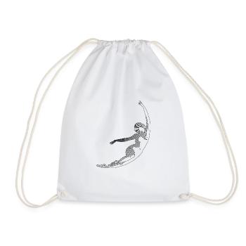 Lune - Sac de sport léger - blanc - Devant
