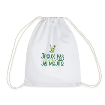 J'peux pas j'ai mojito - Sac de sport léger - blanc - Devant