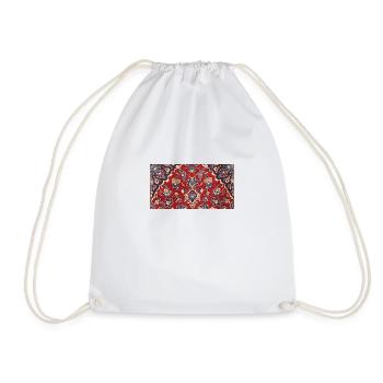 Tapis, persan - Sac de sport léger - blanc - Devant