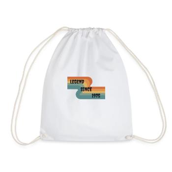 1975 - Drawstring Bag - white - Front