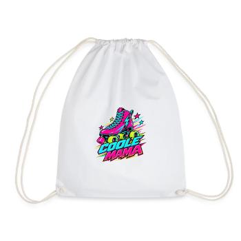 Neon Roller Mama - Turnbeutel - Weiß - Vorne
