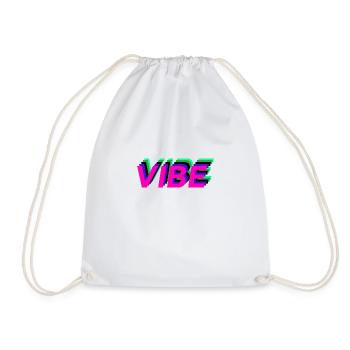 Vibe - Drawstring Bag - white - Front