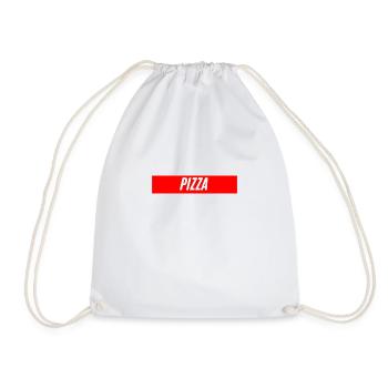Pizza, dein Lieblingsessen aus Italien - Turnbeutel - Weiß - Vorne