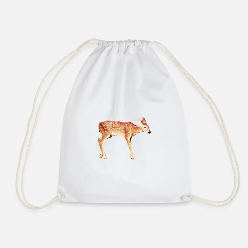 Fowl Reh Bambi - Turnbeutel - Weiß