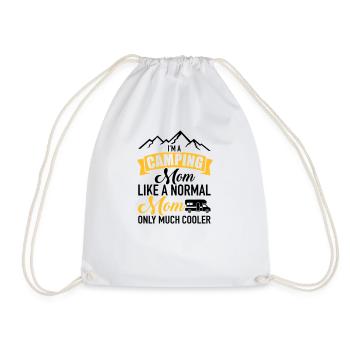 Camper - Drawstring Bag - white - Front