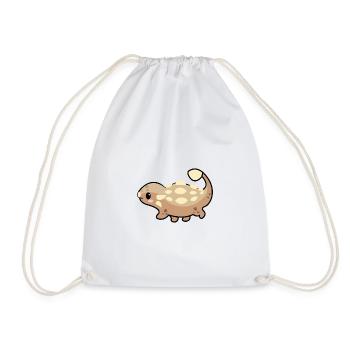 Spikylosaure l’ankylosaure - Sac de sport léger - blanc - Devant