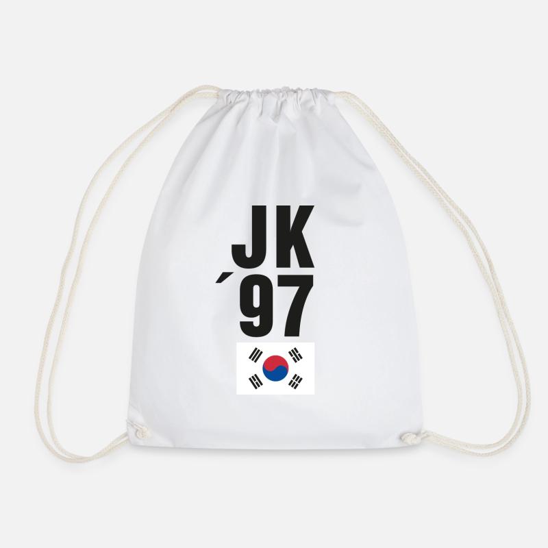 BTS - Drawstring Bag - white
