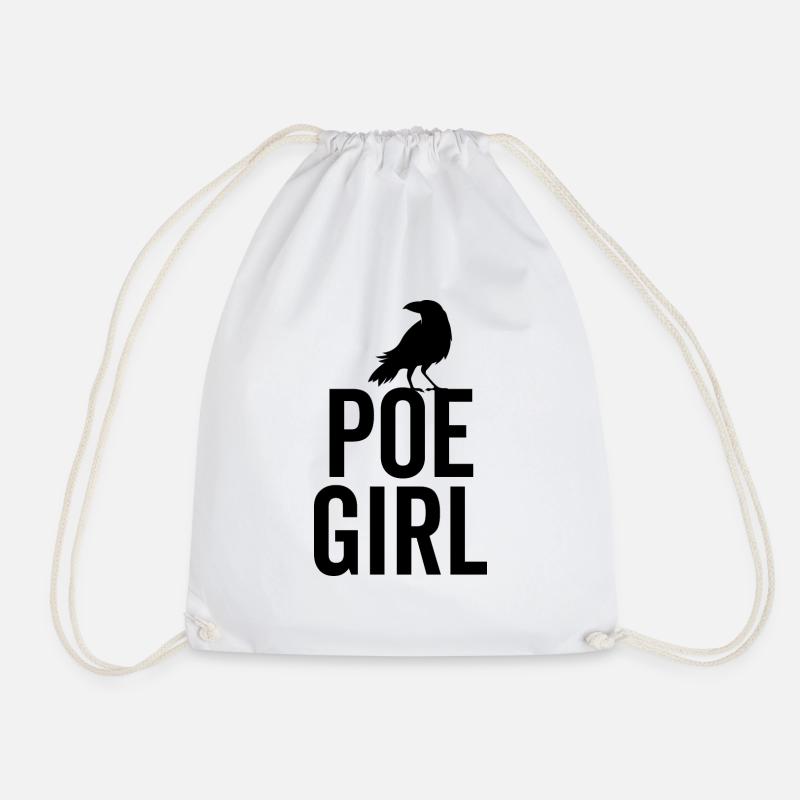 Poe Mädchen - Turnbeutel - Weiß