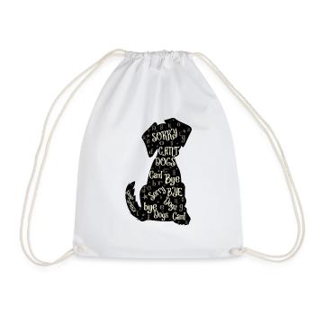Dogs Lover Vintage Sorry Can't Dogs Bye - Sac de sport léger - blanc - Devant