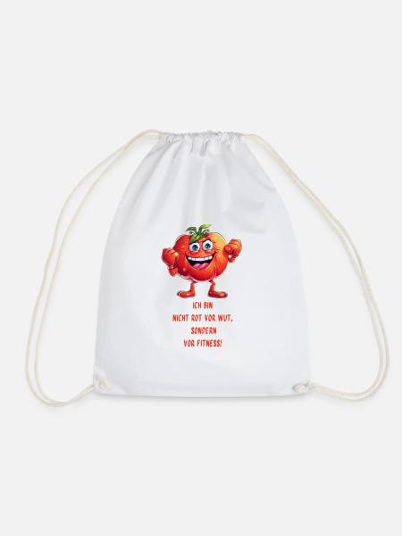 Tommy das Tomatenwunder - Turnbeutel - Weiß