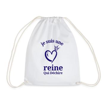 Ich bin eine Königin, die weint - Turnbeutel - Weiß - Vorne