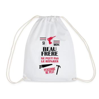 Belle Beau-Frère / Belle-Sœur / Beau Frere / Belle - Sac de sport léger - blanc - Devant