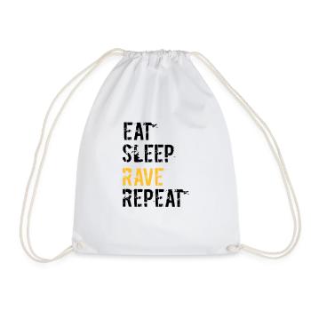 Rave et répète - Sac de sport léger - blanc - Devant