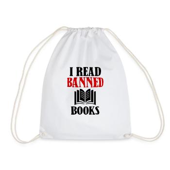 J’ai lu des livres interdits 29 - Sac de sport léger - blanc - Devant