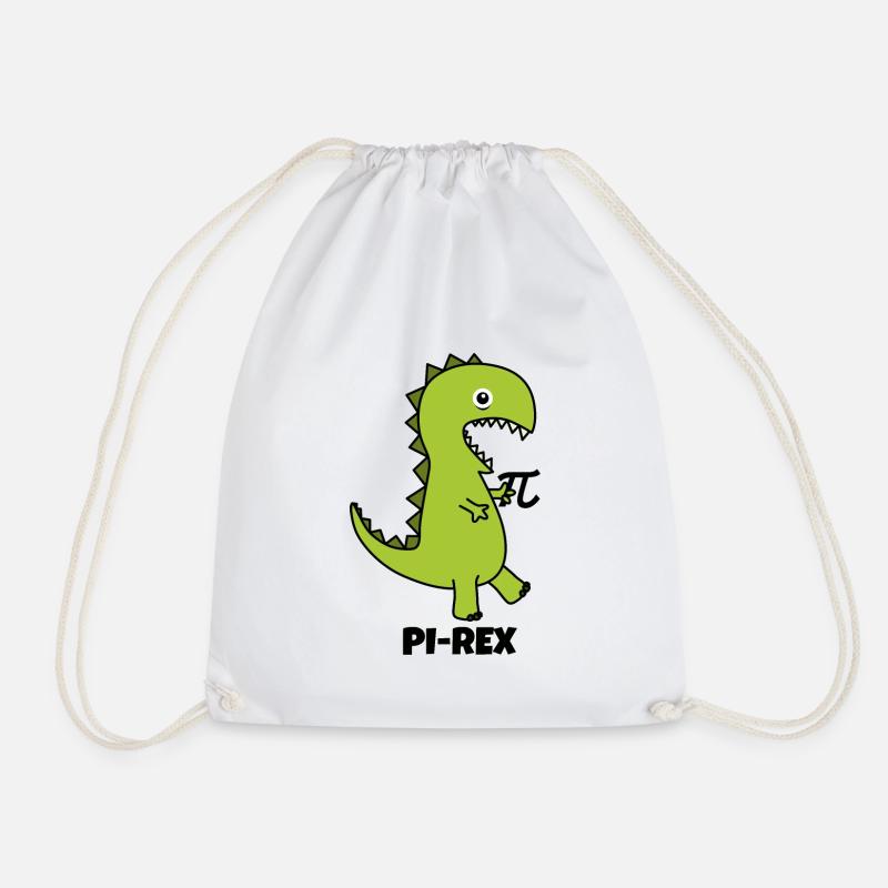 Pi-Rex - Turnbeutel - Weiß