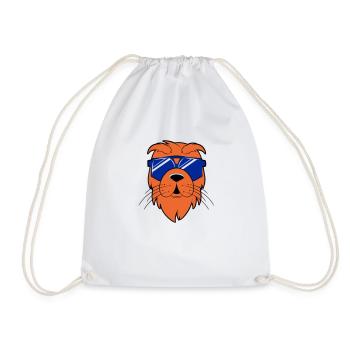 Be Cool - Drawstring Bag - white - Front