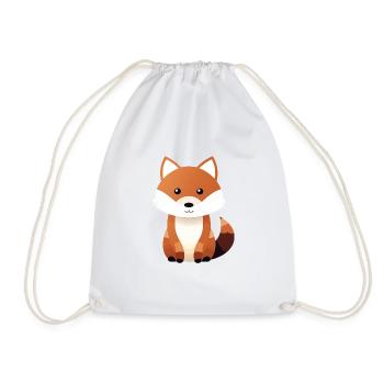 Cute Animal - Turnbeutel - Weiß - Vorne
