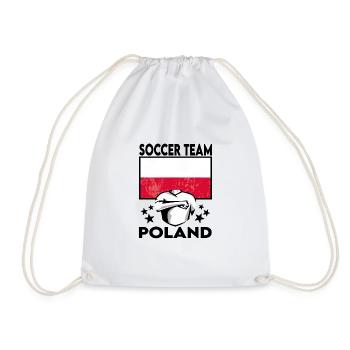 Poland Soccer Football 2022 WM - Sac de sport léger - blanc - Devant