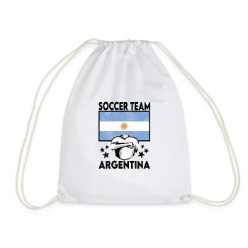 Argentina Soccer Football 2022 WM - Sac de sport léger - blanc - Devant