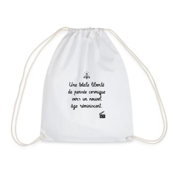 Skippy le Grand Gourou - Les Inconnus - Humour - Sac de sport léger - blanc - Devant