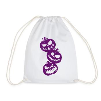 Happy Halloween - Drawstring Bag - white - Front
