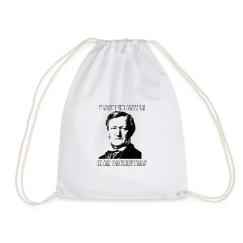 Musique Classique Wagner "Put Anclils" - Sac de sport léger - blanc - Devant