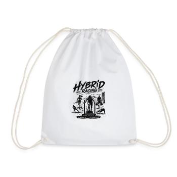 Course hybride - Athlète hybride - Sac de sport léger - blanc - Devant